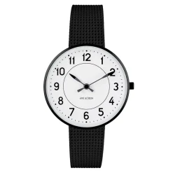 Arne Jacobsen Station 34mm 53411-1610 | Dame Dameure Med Lænke | Dameure I Stål