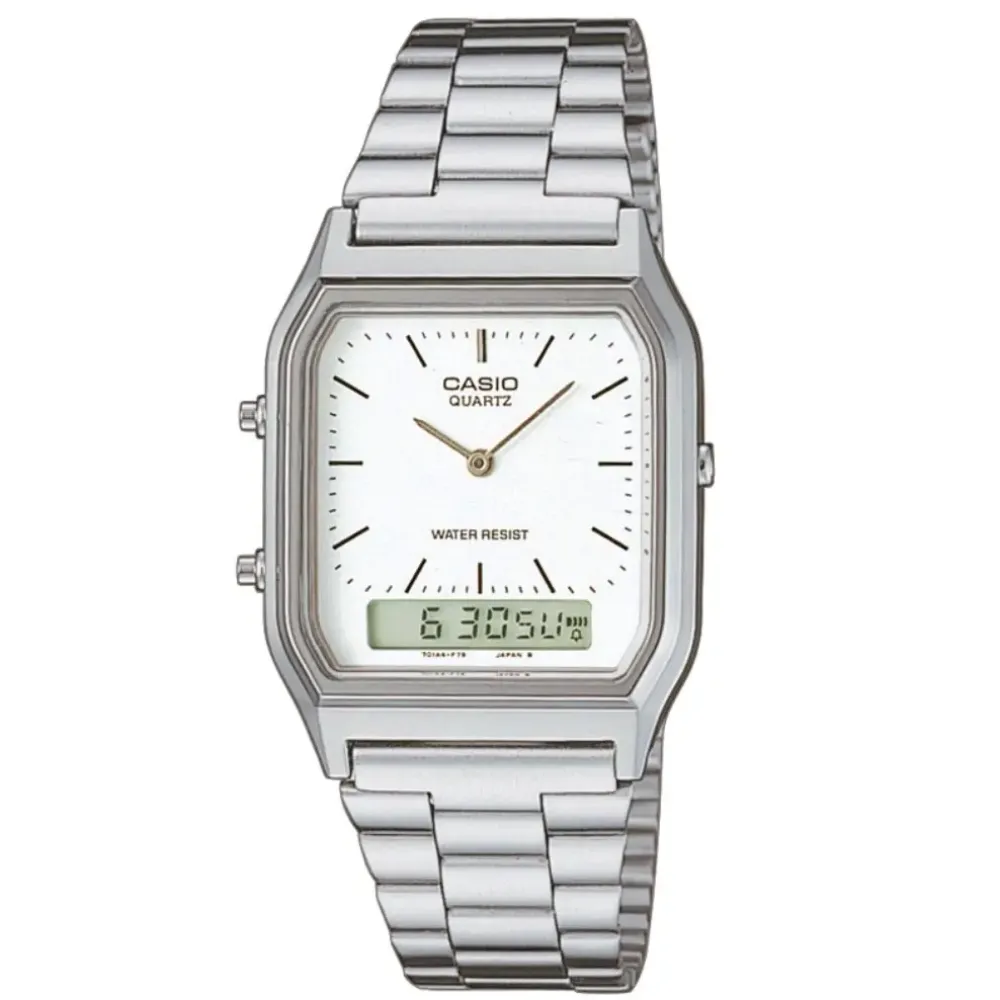 Casio ure Casio Vintage AQ-230A-7DMQYES | Dame Dameure Med Lænke | Dameure I Stål