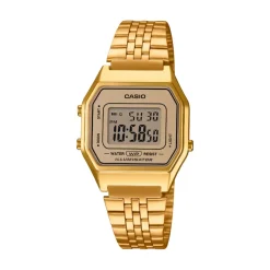 Casio ure Casio Vintage LA680WEGA-9ER | Dame Dameure Med Lænke | Dameure I Gulddouble