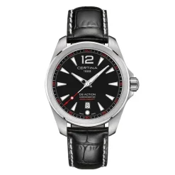 Certina ure Certina DS Action C032.851.16.057.01 | Herreure Med Rem | Herreure I Stål