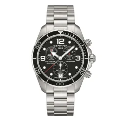 Certina ure Certina DS Action Chronograph C032.434.11.057.00 | Herreure Med Lænke | Herreure I Stål