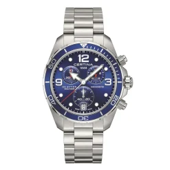 Certina ure Certina DS Action Chronograph C032.434.11.047.00 | Herreure Med Lænke | Herreure I Stål