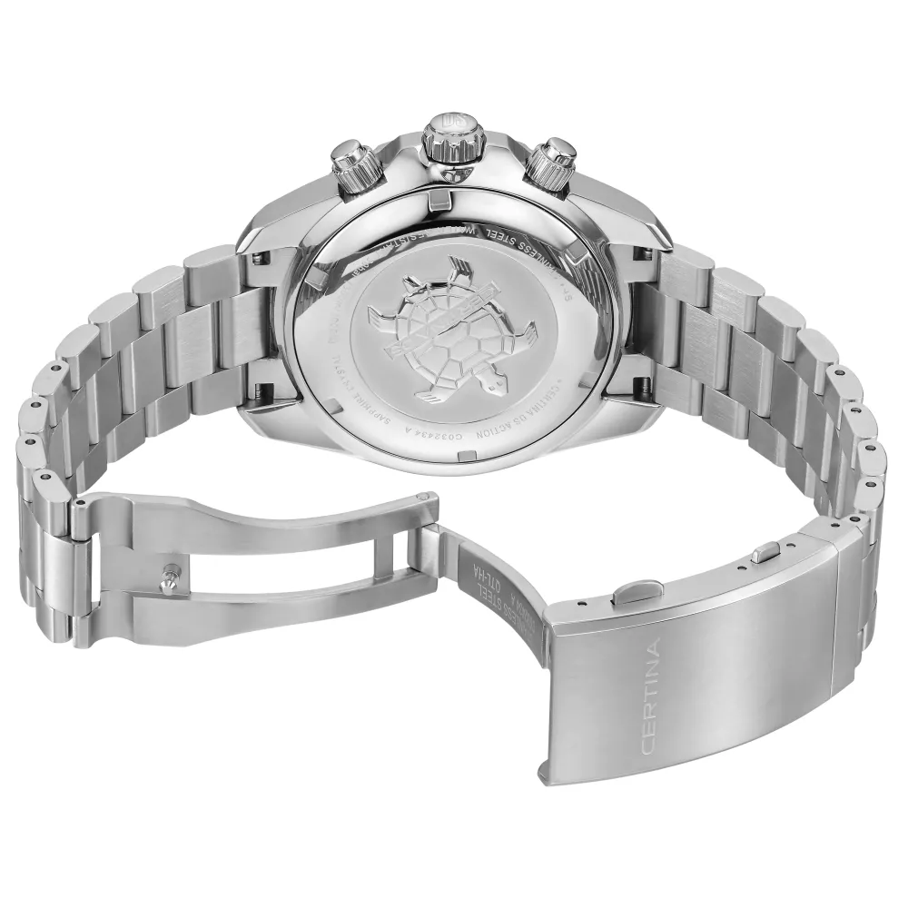 Certina ure Certina DS Action Chronograph C032.434.11.057.00 | Herreure Med Lænke | Herreure I Stål