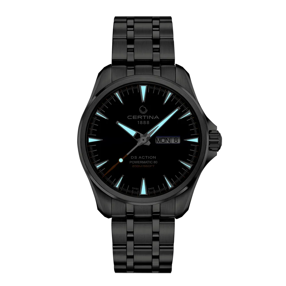 Certina ure Certina DS Action Day Date Powermatic 80 C032.430.11.041.00 | Herreure Med Lænke | Herreure I Stål