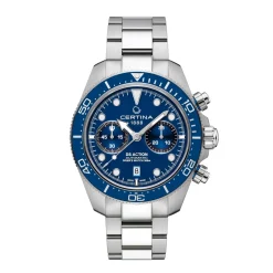 Certina ure Certina DS Action Diver Chrono C032.827.11.041.00 | Herreure Med Lænke | Herreure I Stål