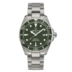 Certina ure Certina DS Action Diver 43mm Powermatic 80 C032.607.11.091.00 | Herreure Med Lænke | Herreure I Stål