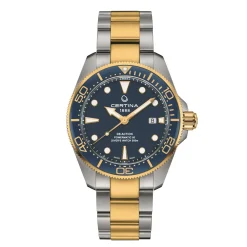 Certina ure Certina DS Action Diver 43mm Powermatic 80 032.607.22.041.00 | Herreure Med Lænke