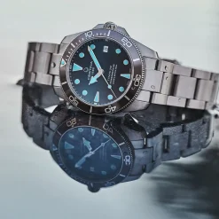 Certina ure Certina DS Action Diver 38mm Powermatic 80 C032.807.44.081.00 | Herreure Med Lænke | Herreure I Titanium