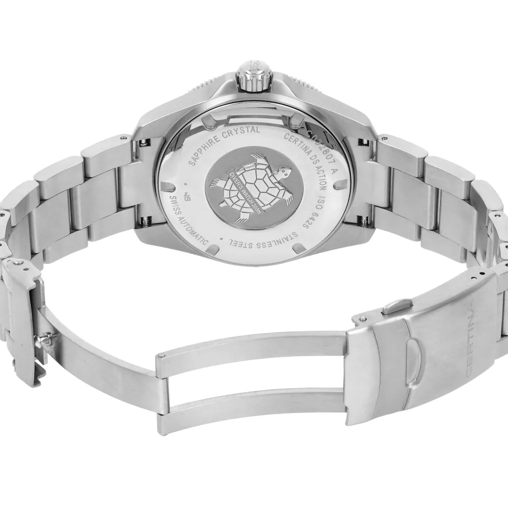 Certina ure Certina DS Action Diver 38mm Powermatic 80 C032.807.11.091.00 | Herreure Med Lænke | Herreure I Stål