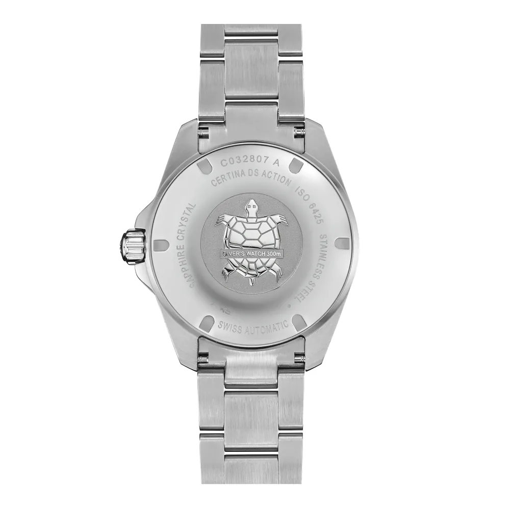 Certina ure Certina DS Action Diver 38mm Powermatic 80 C032.807.11.091.00 | Herreure Med Lænke | Herreure I Stål