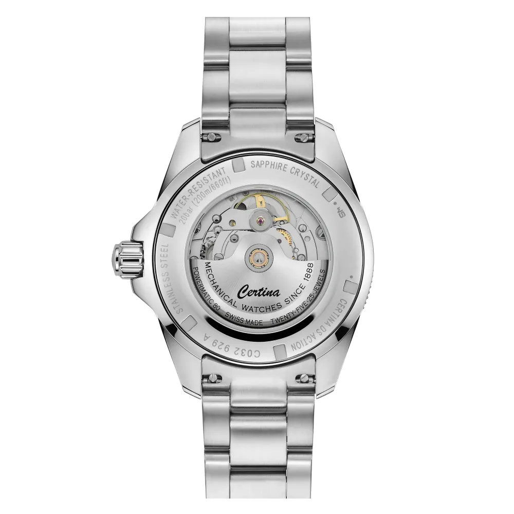 Certina ure Certina DS Action GMT Powermatic 80 C032.929.11.051.00 | Herreure Med Lænke | Herreure I Stål