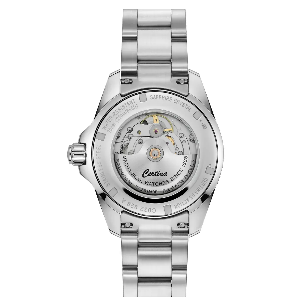 Certina ure Certina DS Action GMT Powermatic 80 C032.929.11.041.00 | Herreure Med Lænke | Herreure I Stål