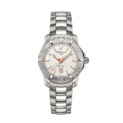 Certina ure Certina DS Action Lady 34mm C032.251.11.011.01 | Dame Dameure Med Lænke | Dameure I Stål