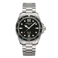 Certina ure Certina DS Action 43mm C032.451.11.057.00 | Herreure I Stål | Herreure Med Lænke