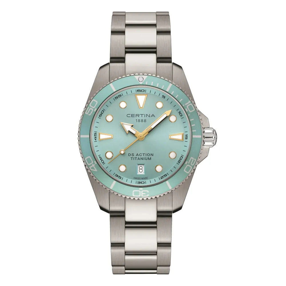 Certina ure Certina DS Action 40mm C048.410.44.351.00 | Herreure Med Lænke | Herreure I Titanium