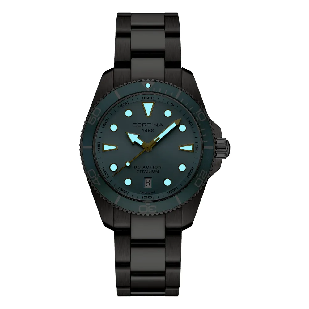 Certina ure Certina DS Action 40mm C048.410.44.351.00 | Herreure Med Lænke | Herreure I Titanium