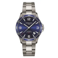 Certina ure Certina DS-8 C033.851.44.047.00 | Herreure Med Lænke | Herreure I Titanium
