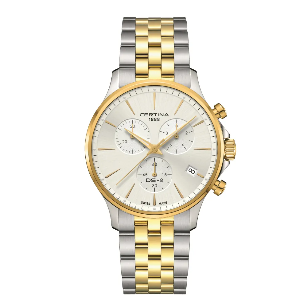 Certina ure Certina DS-8 Chrono C045.417.22.031.00 | Herreure Med Lænke