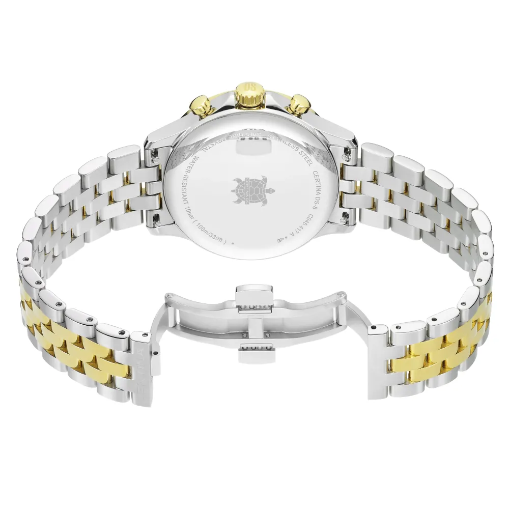 Certina ure Certina DS-8 Chrono C045.417.22.031.00 | Herreure Med Lænke