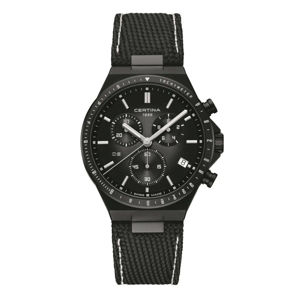 Certina ure Certina DS-7 Chronograph C043.417.38.081.00 | Dame Dameure Med Rem | Dameure I Stål