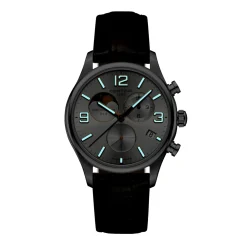 Certina ure Certina DS-8 Chronograph Moon Phase C033.460.16.037.00 | Herreure Med Rem | Herreure I Stål