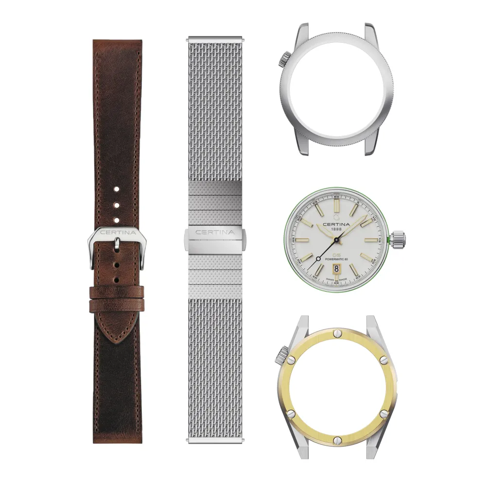 Certina ure Certina DS+ Kit Sport Urban C041.407.19.031.01 | Herreure Med Rem | Herreure Med Lænke