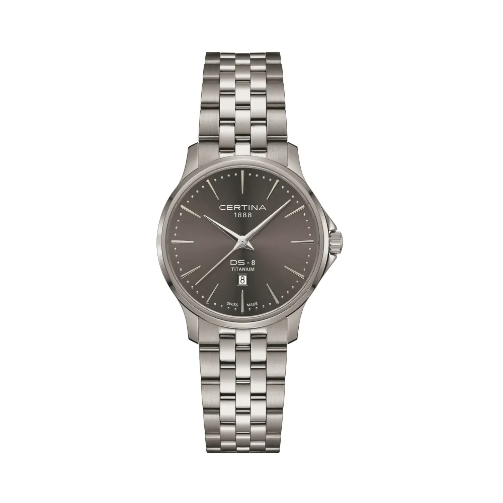 Certina ure Certina DS-8 31mm C045.010.44.081.00 | Dame Dameure Med Lænke | Dameure I Titanium