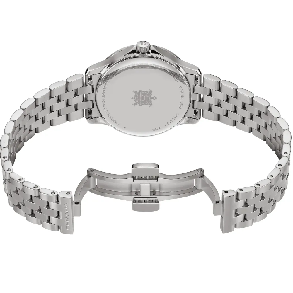 Certina ure Certina DS-8 31mm C045.010.44.081.00 | Dame Dameure Med Lænke | Dameure I Titanium