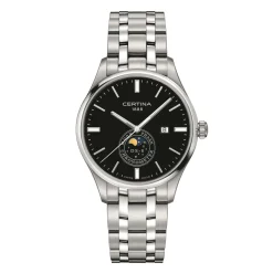 Certina ure Certina DS-8 Moon Phase C033.457.11.051.00 | Herreure Med Lænke | Herreure I Stål