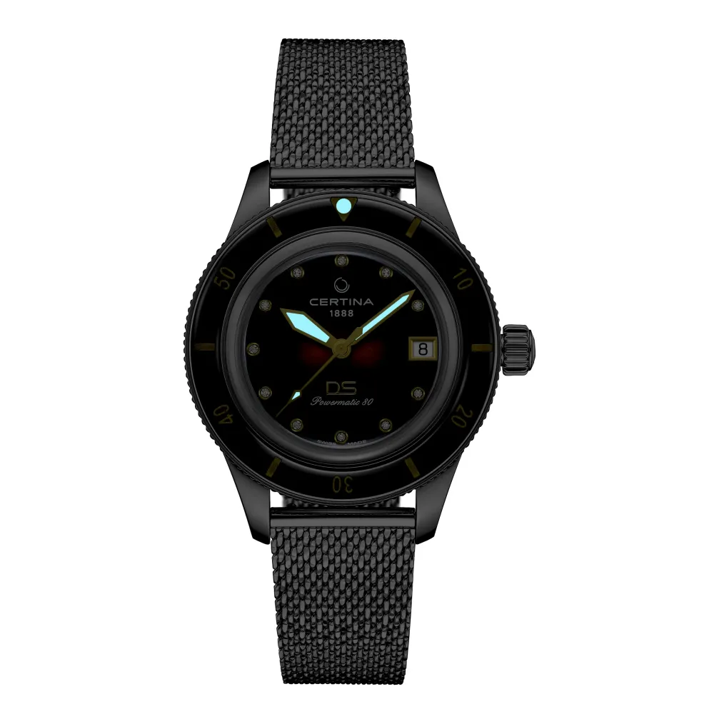 Certina ure Certina DS PH200M 39mm Powermatic 80 C036.207.11.296.00 | Dame Dameure Med Lænke | Dameure I Stål