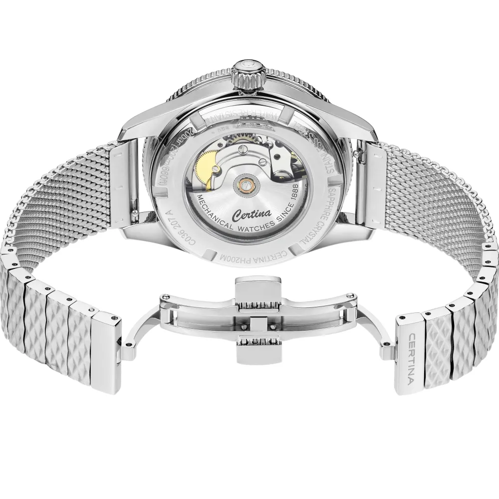 Certina ure Certina DS PH200M 39mm Powermatic 80 C036.207.11.296.00 | Dame Dameure Med Lænke | Dameure I Stål