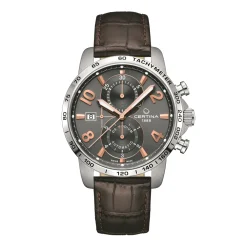 Certina ure Certina DS Podium Chronograph Automatic C034.427.16.087.01 | Herreure Med Rem | Herreure I Stål