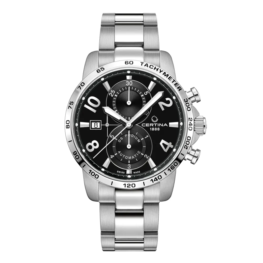 Certina ure Certina DS Podium Chronograph Automatic C034.427.11.057.00 | Herreure Med Lænke | Herreure I Stål