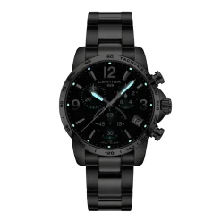 Certina ure Certina DS Podium Chronograph 1/10 sec C034.417.11.097.00 | Herreure Med Lænke | Herreure I Stål