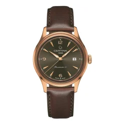 Certina ure Certina DS Powermatic 80 C038.407.36.087.00 | Herreure Med Rem | Herreure I Gulddouble