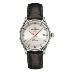 Certina ure Certina DS-1 Powermatic 80 C029.807.16.031.01 | Herreure Med Rem | Herreure I Stål