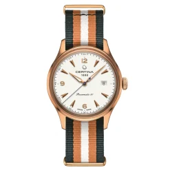 Certina ure Certina DS Powermatic 80 C038.407.38.037.00 | Herreure Med Rem | Herreure I Gulddouble