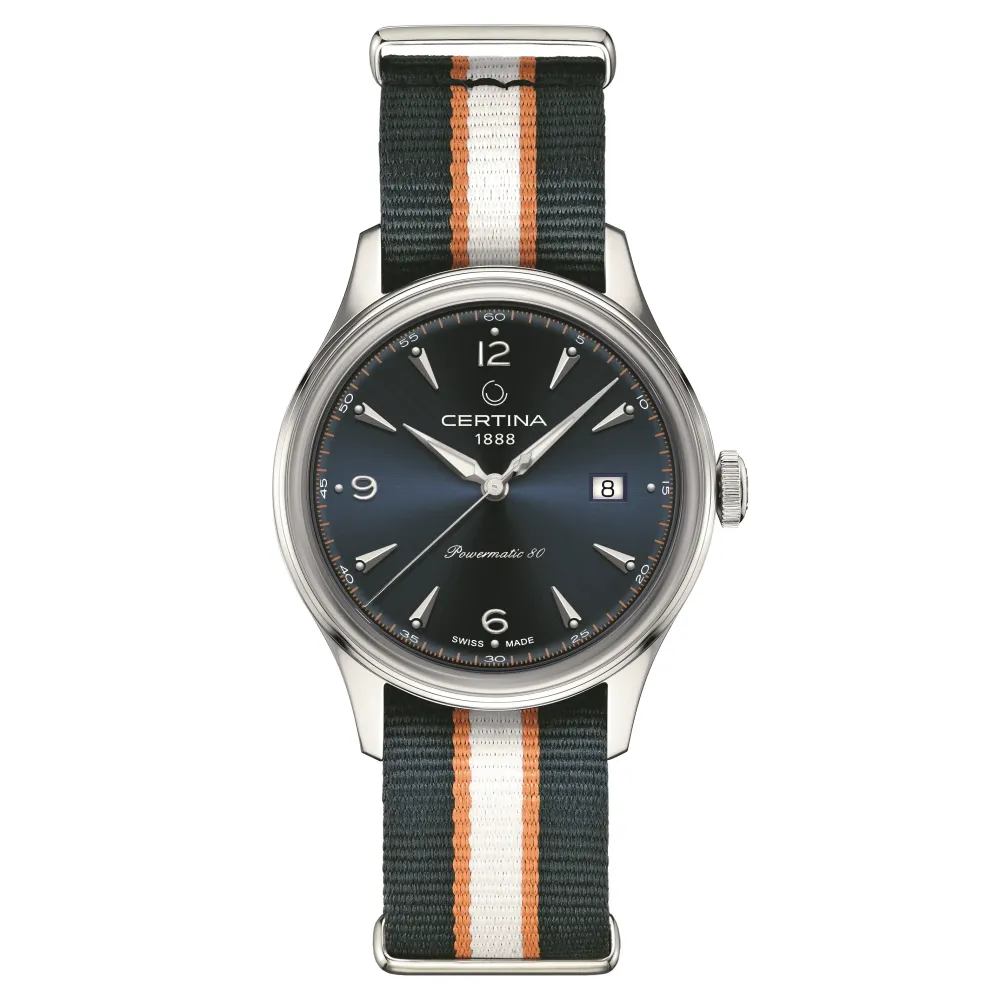 Certina ure Certina DS Powermatic 80 C038.407.18.047.00 | Herreure Med Rem | Herreure I Stål