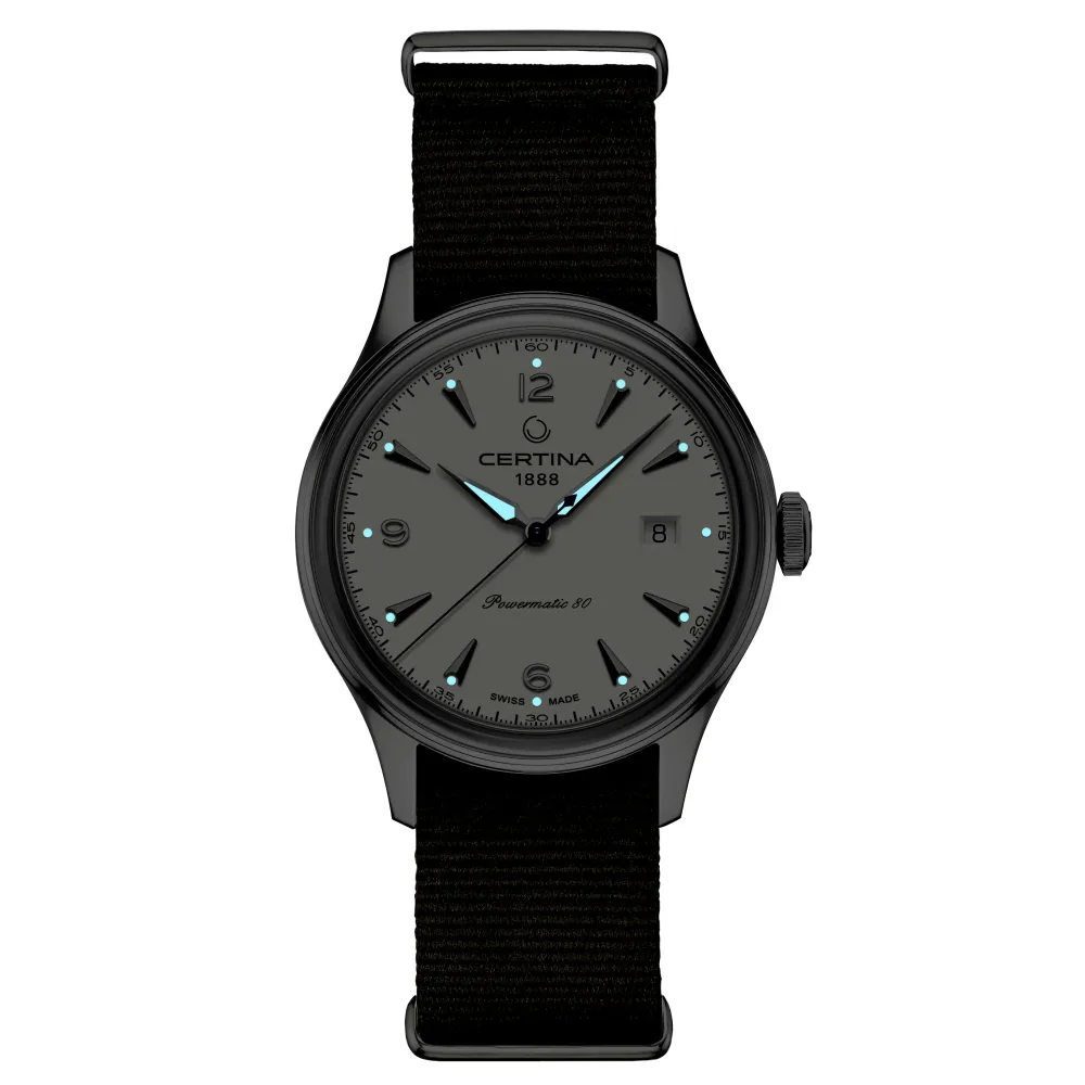 Certina ure Certina DS Powermatic 80 C038.407.18.037.00 | Herreure Med Rem | Herreure I Stål