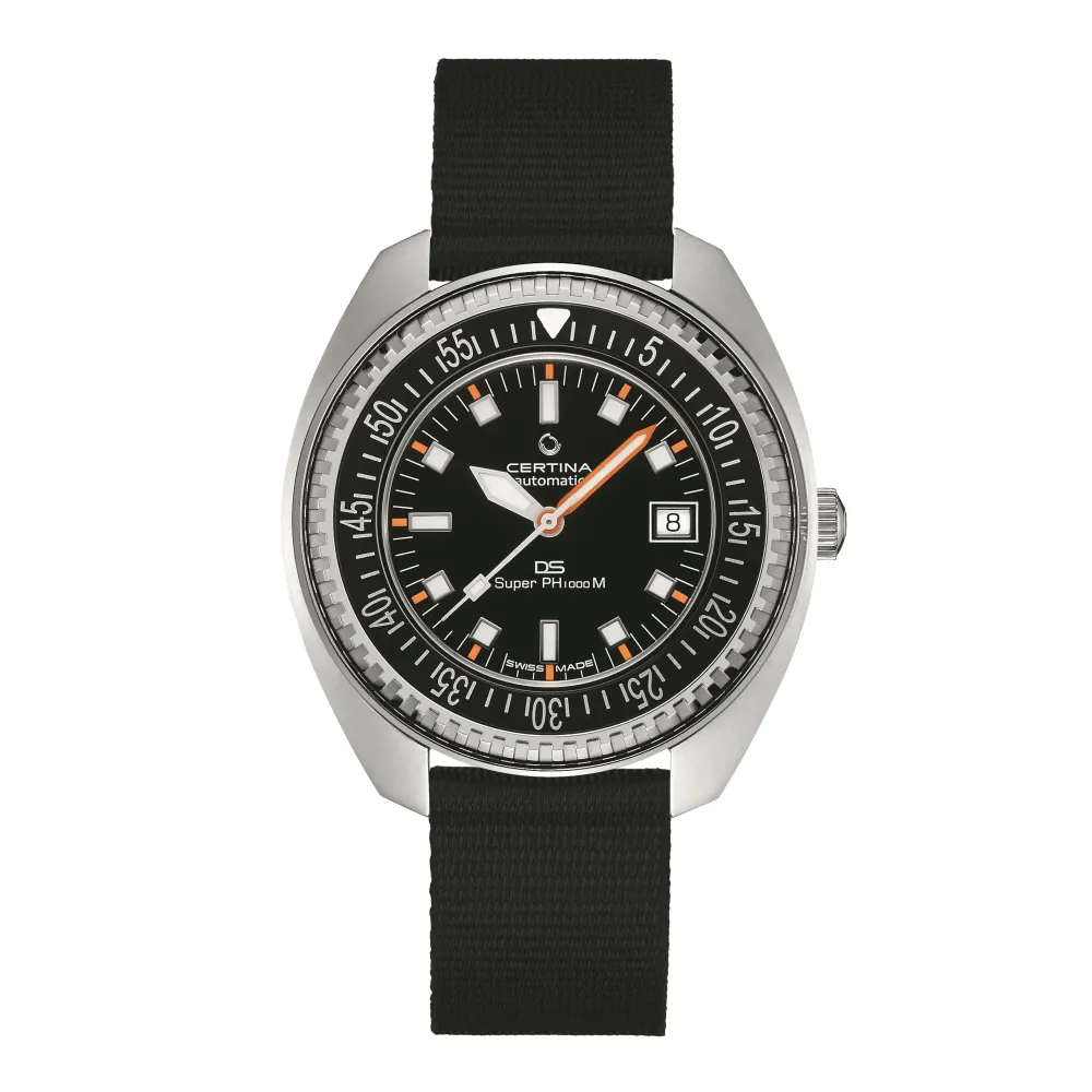 Certina ure Certina DS Super PH1000M C024.907.18.051.00 | Herreure Med Rem | Herreure I Stål