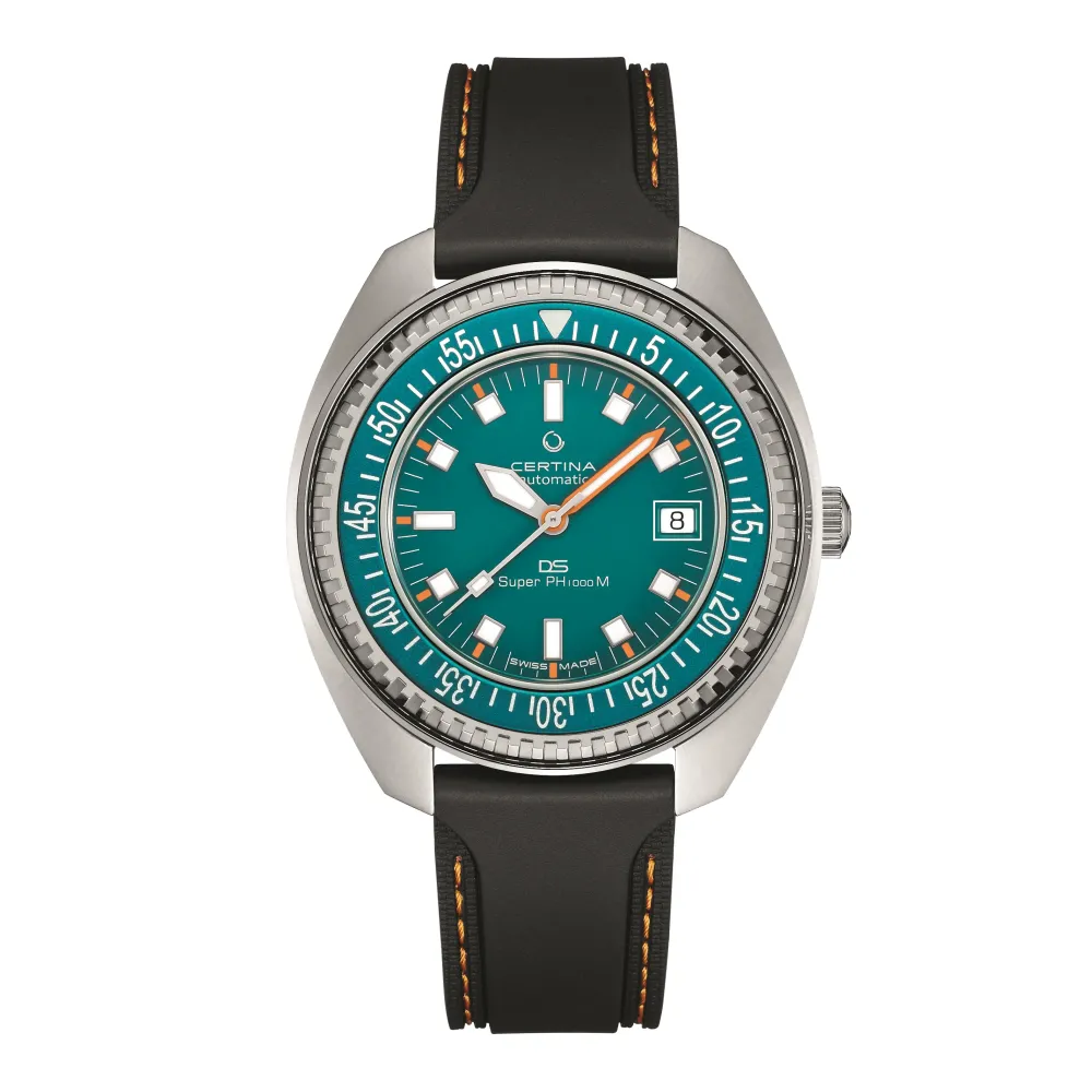 Certina ure Certina DS Super PH1000M Sea Turtle Conservancy Special Edition C024.907.17.041.10 | Herreure Med Rem | Herreure I Stål