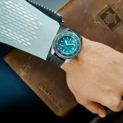 Certina ure Certina DS Super PH1000M Sea Turtle Conservancy Special Edition C024.907.17.041.10 | Herreure Med Rem | Herreure I Stål