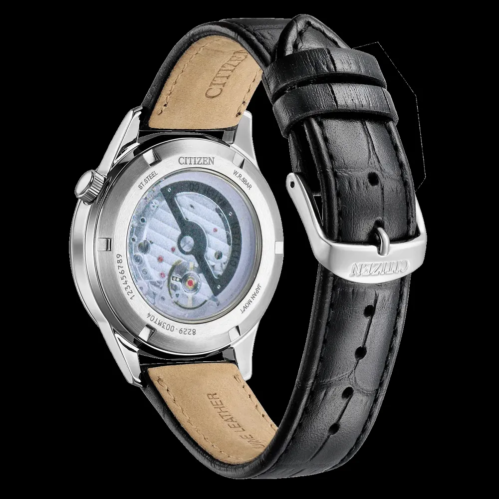 Citizen ure Citizen Automatic NH9131-14E | Herreure Med Rem | Herreure I Stål