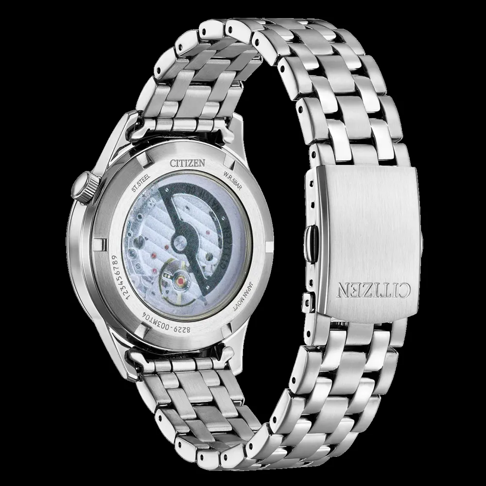 Citizen ure Citizen Automatic NH9131-73L | Herreure Med Lænke | Herreure I Stål