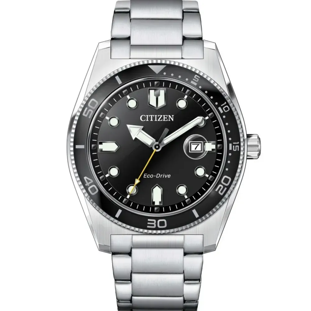 Citizen ure Citizen Marine Eco-Drive AW1760-81E | Herreure Med Lænke | Herreure I Stål