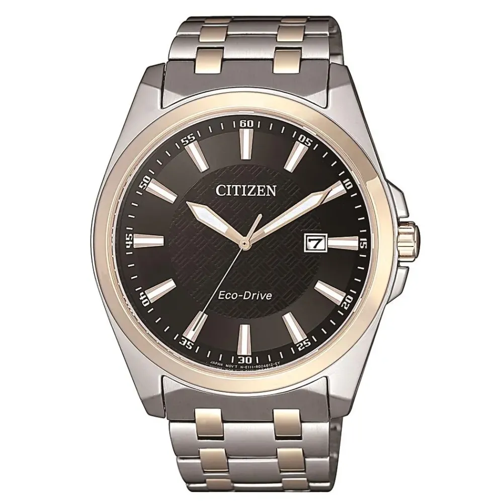 Citizen ure Citizen Platform BM7109-89E | Herreure I Bicolor | Herreure Med Lænke