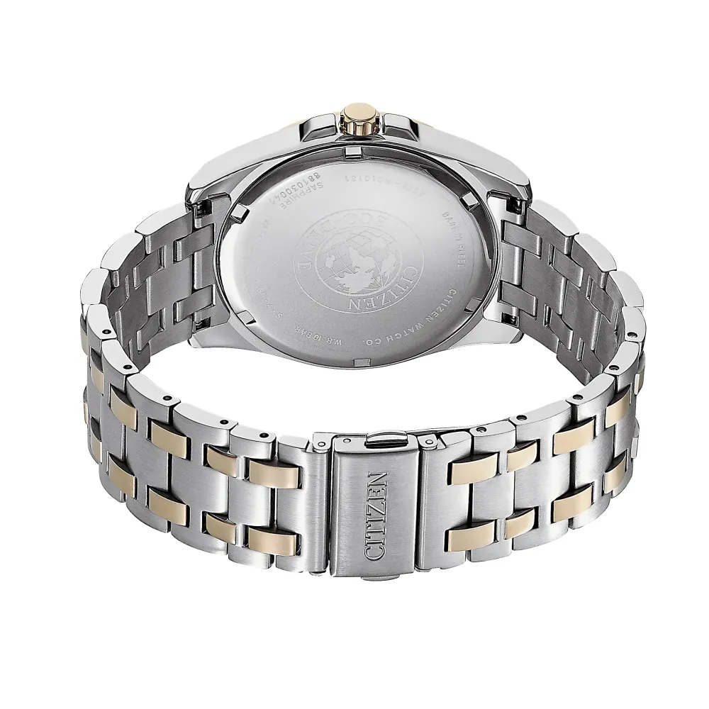 Citizen ure Citizen Platform BM7109-89E | Herreure I Bicolor | Herreure Med Lænke