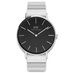 Daniel Wellington ure Daniel Wellington Classic Piano 40mm DW00100774 | Herreure Med Lænke | Herreure I Stål