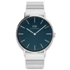 Daniel Wellington ure Daniel Wellington Classic Piano 40mm DW00100776 | Herreure Med Lænke | Herreure I Stål