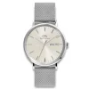 Daniel Wellington ure Daniel Wellington Classic Day Date 40mm DW00100828 | Herreure Med Lænke | Herreure I Stål